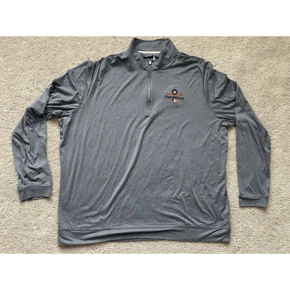 johnnie-O Houston Astros 2022 World Series Champions Pullover XXL 1/4 Zip MLB
